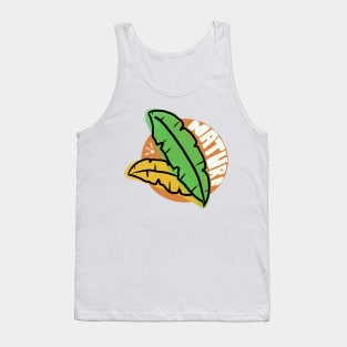 Natural leaf Tank Top